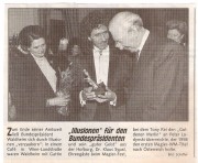 1992 - Goldernen Merlin wird von Tony Rei an Peter Lodynski verliehen