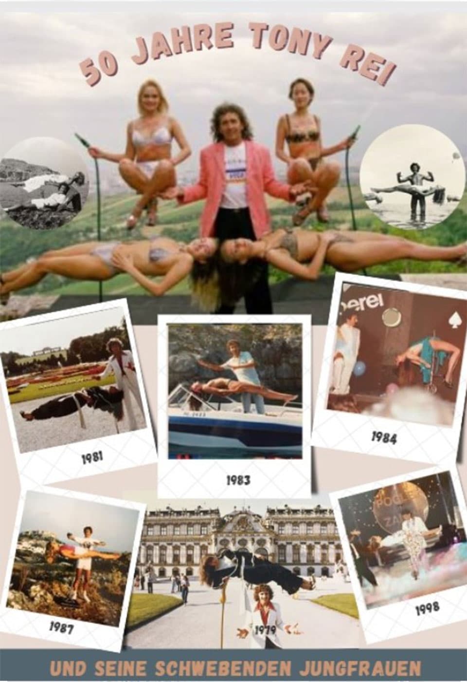 Weiteres Jubiläum: Seit 50 Jahren lässt Tony Rei Jungfrauen schweben